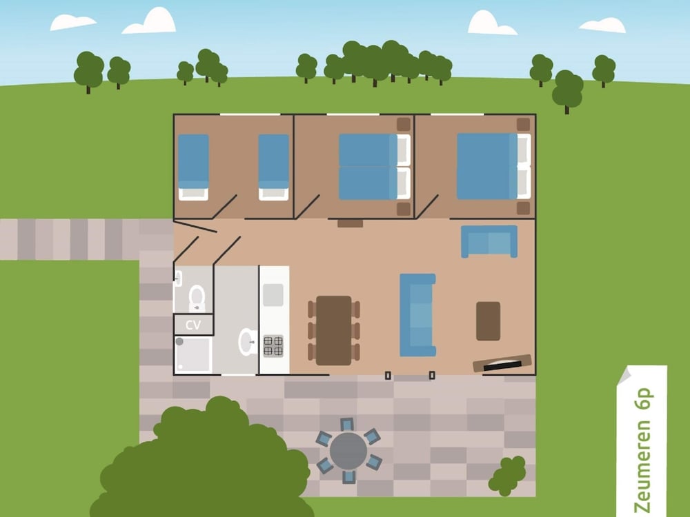 Semi-detached Bungalow with Dishwasher near Veluwe view 5