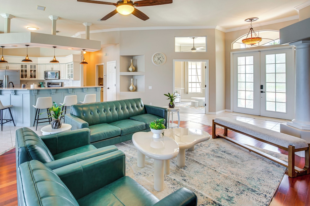 Dock & Outdoor Oasis: Waterfront Cape Coral Home
