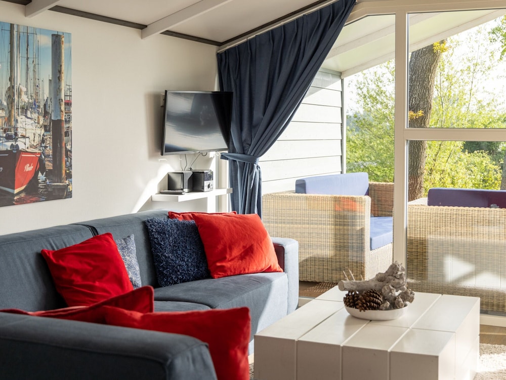 Modern Chalet Near Lake Sneek