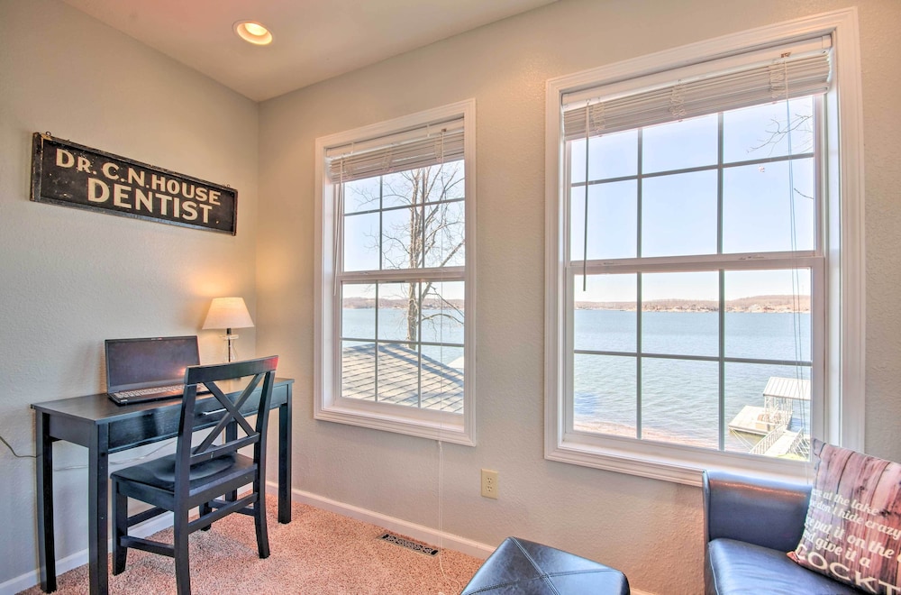 'bittersweet Lakefront Retreat' w/ Hot Tub & Dock! view 5