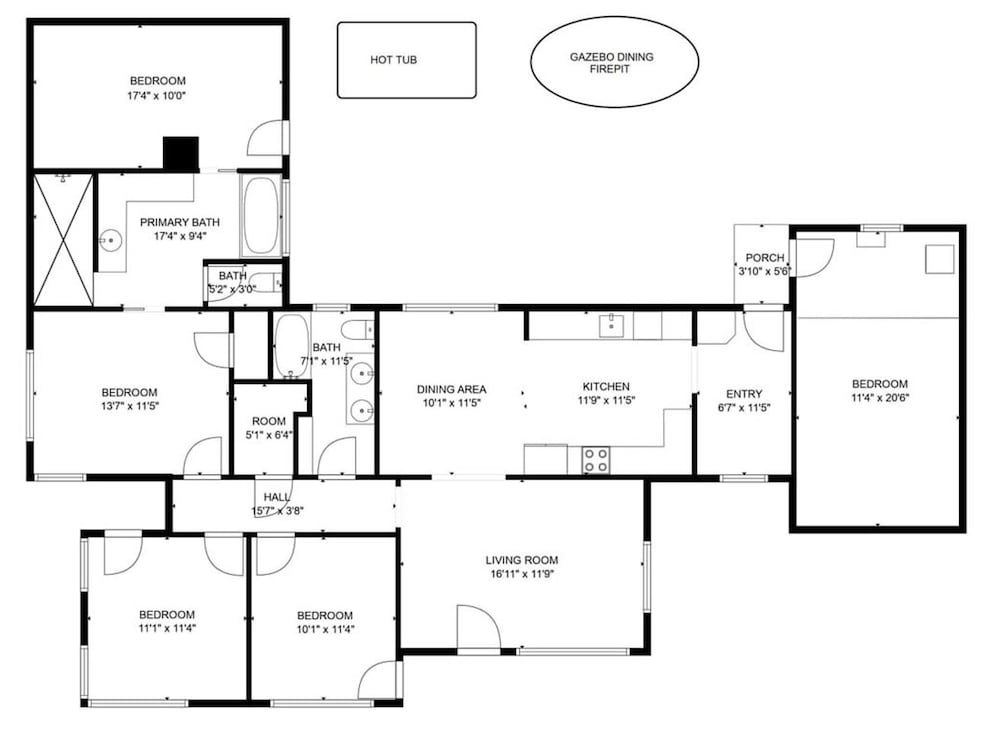 5 2 two Kings hot tub Firepit 16min to Wine Trail Nearby Pickleball Courts Pool