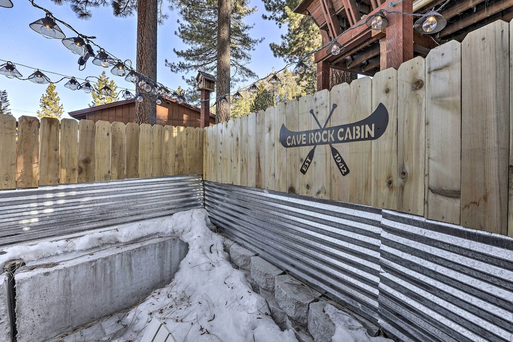 Walk to Lake Tahoe: Cozy Zephyr Cove Cabin! view 3