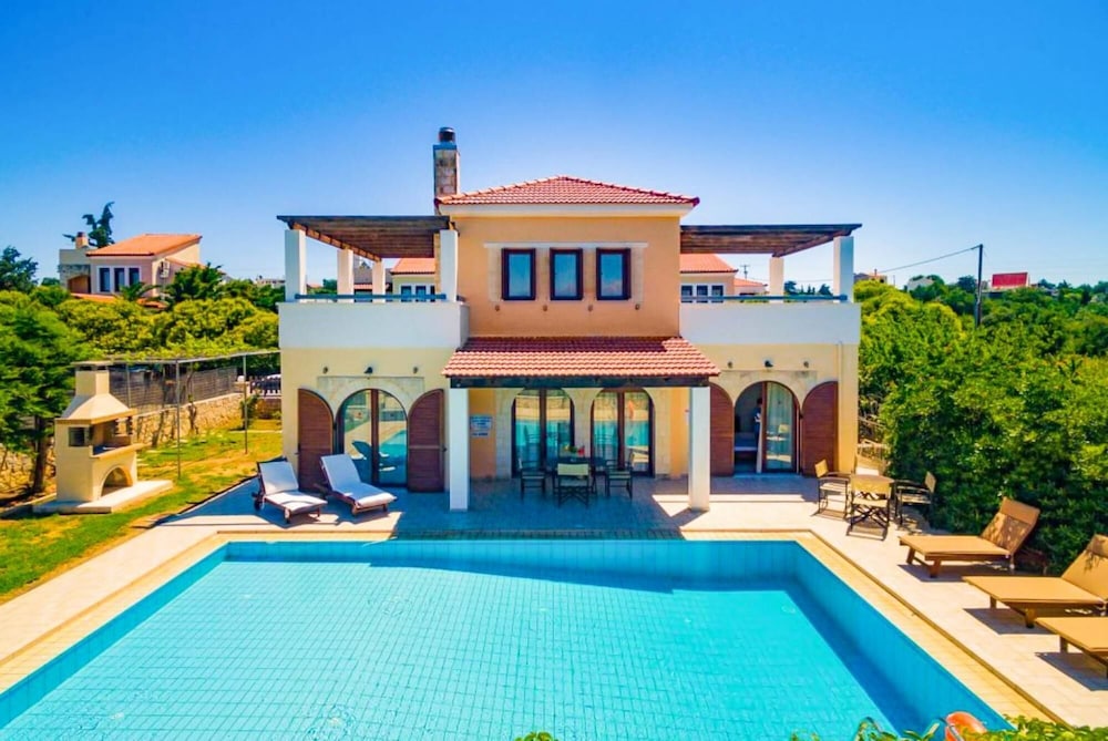 Villa Nikolas Large Private Pool A C Wifi - 1612 view 4