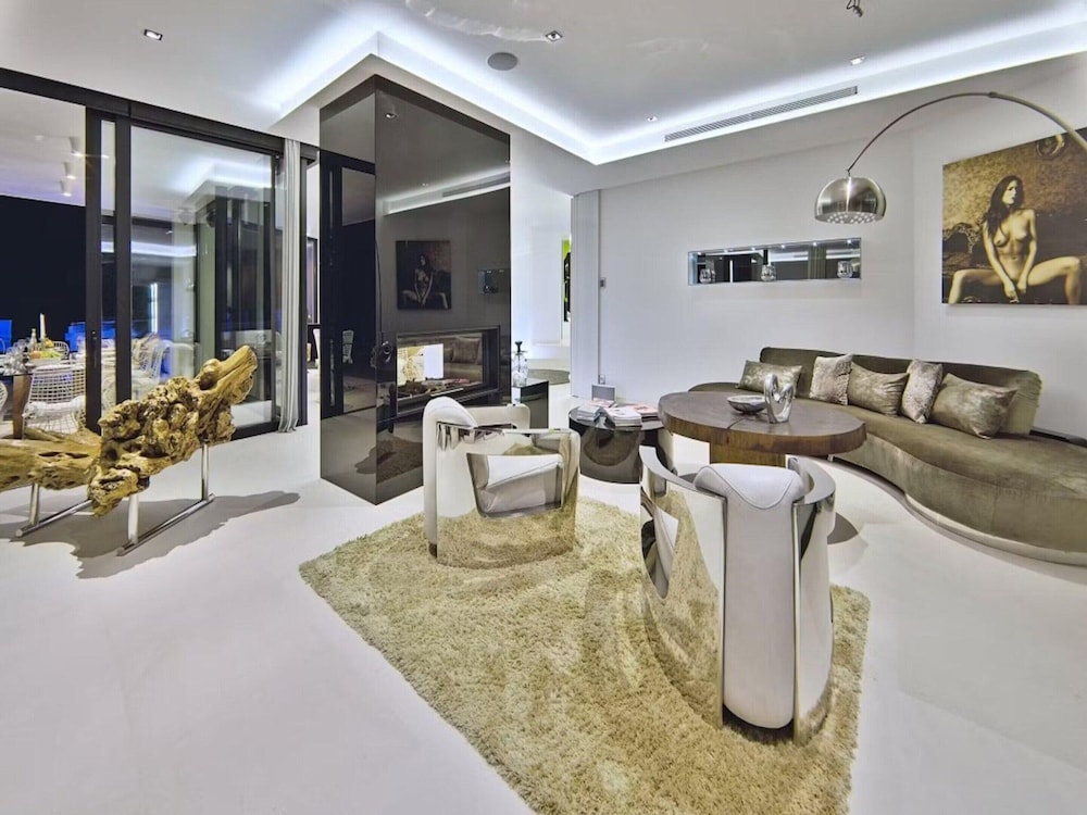 Striking Villa With Terraced Garden