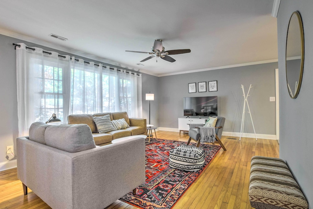 Raleigh Vacations - Bright Cary Home With Deck < 15 Mi to Raleigh! - Property Image 1