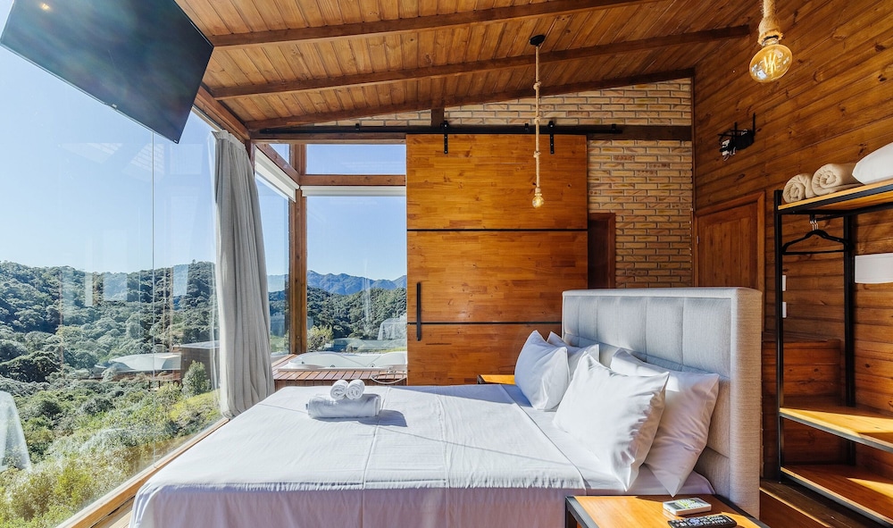 Cabana aconchegante c/ jacuzzi e lareira – VST019