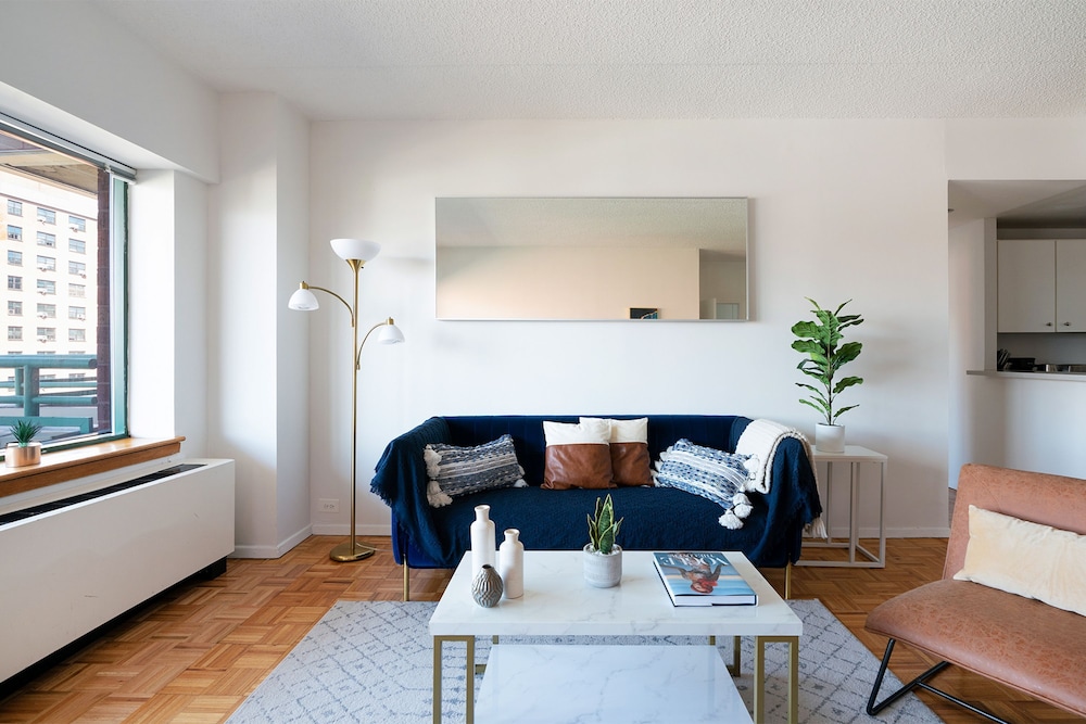 Sunny 3 BR 3 Bath Apt With Large Balcony