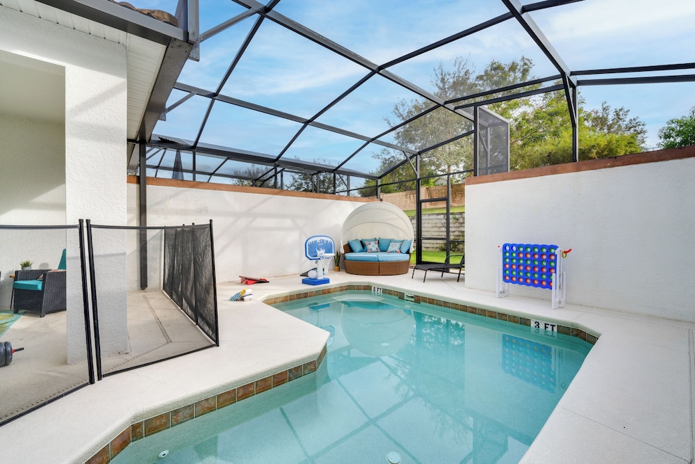 9 Mi to Wdw: Resort Retreat w/ Heated Pool!