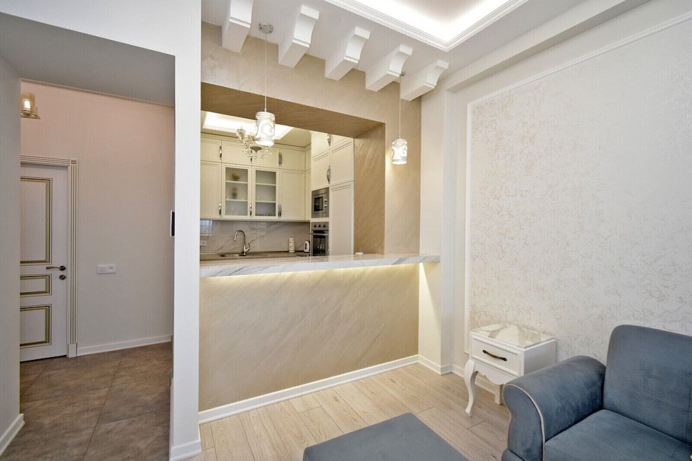 Luxury white apartment