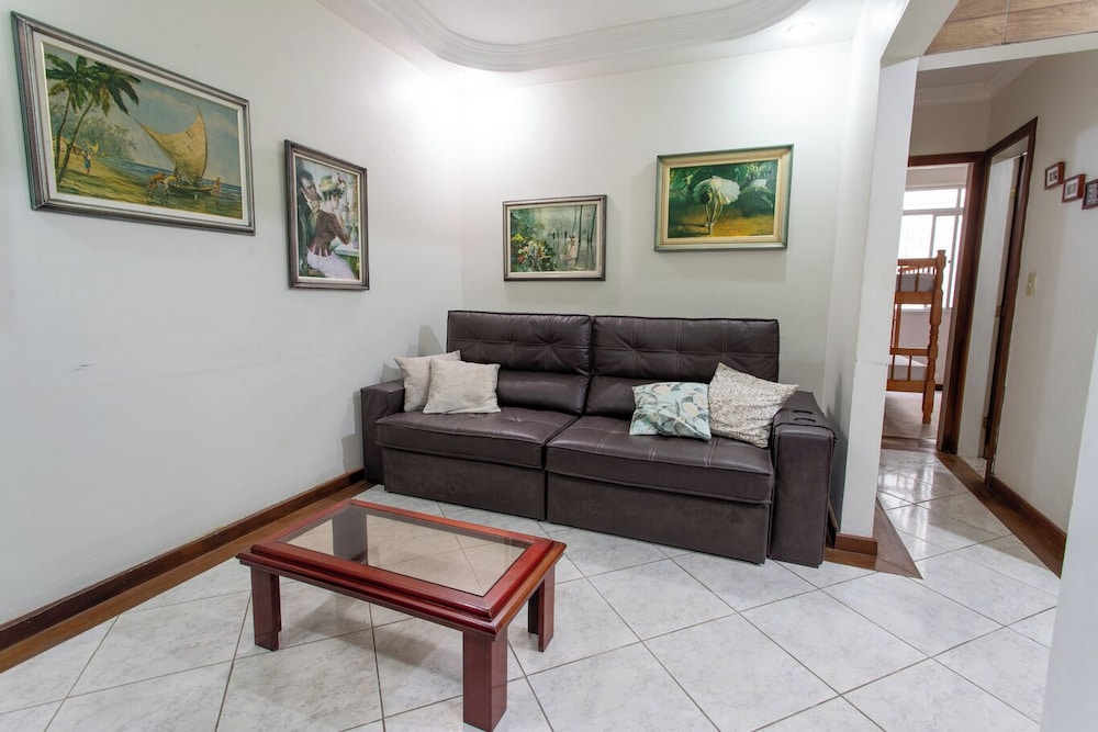 Apto Pet Friendly c Churrasqueira - Praia do Morro