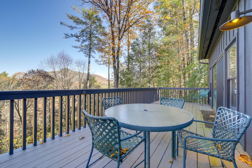 6 Mi to Sapphire Resort! Mtn-view Cashiers Home view 4