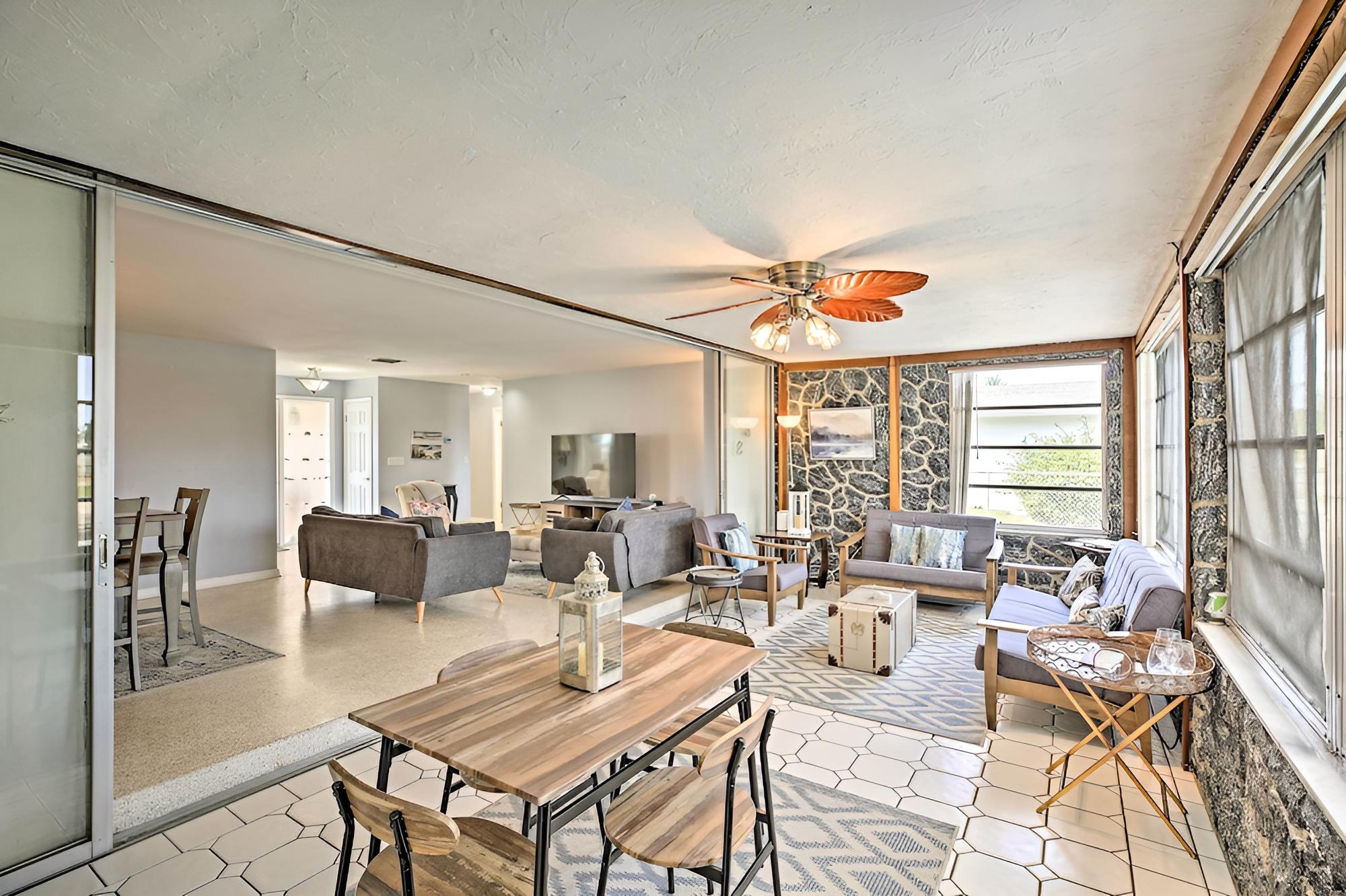 Canalfront House w/ Heated Pool & 2 Patios! view 5