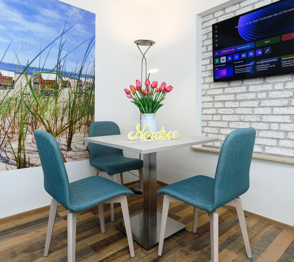 Gemuetliche Ferienwohnung mit Wintergarten, Bensersiel