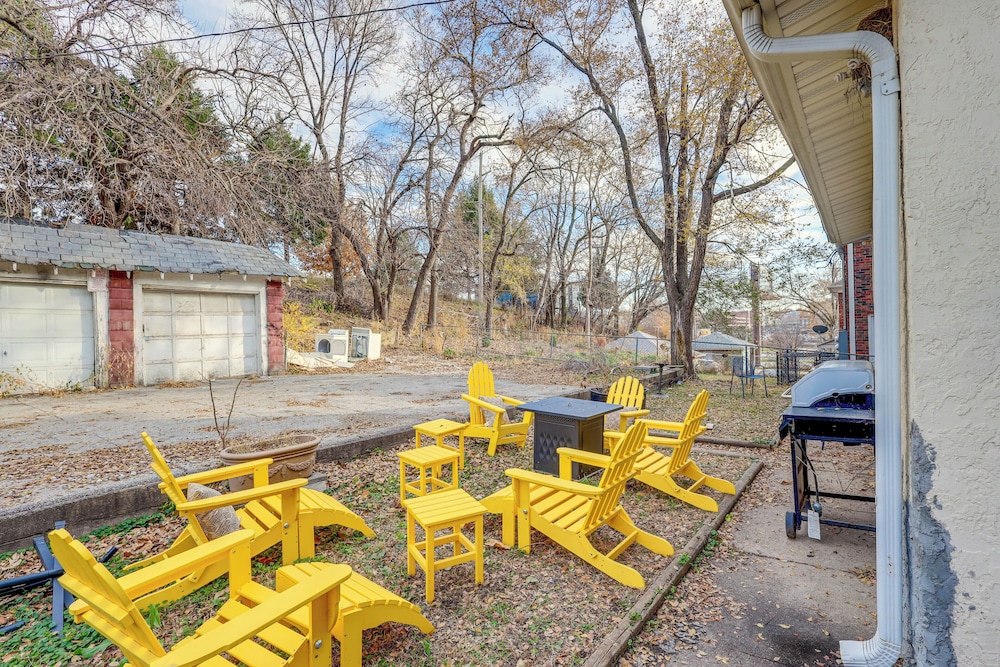 3 Mi to Dtwn: Omaha Escape w/ Game Room & Patio!