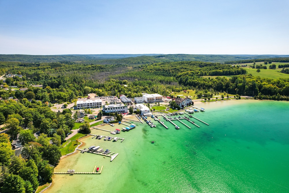 Walloon Lake Getaway w/ Fire Pit - Walk to Water! view 3