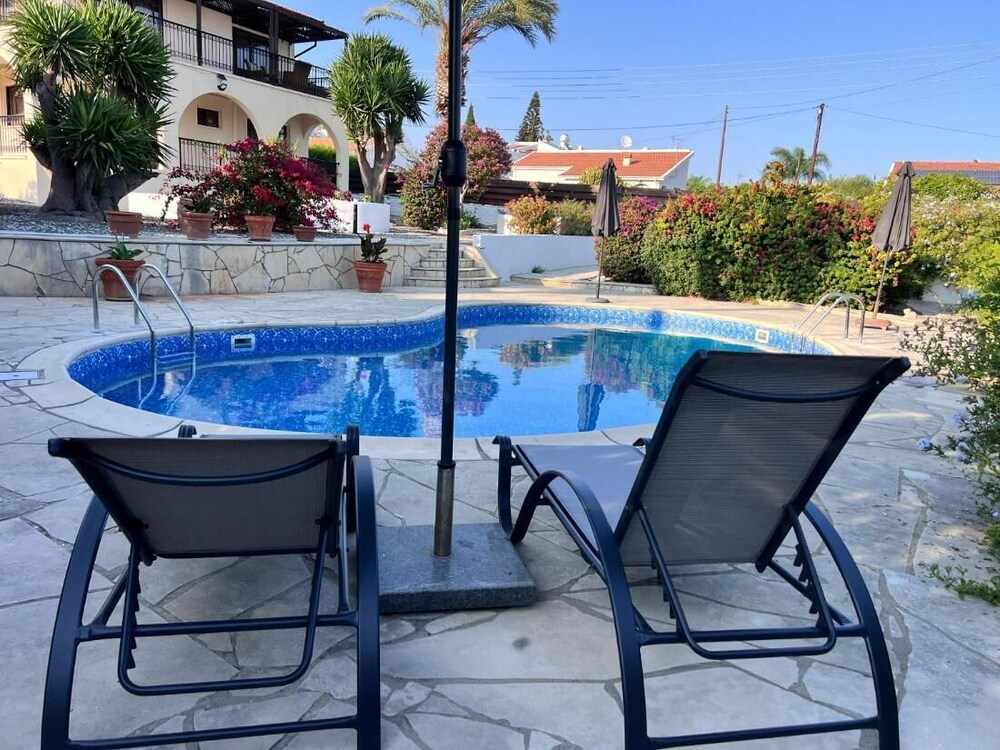 Charming Erimi Villa With Private Pool and Garden View