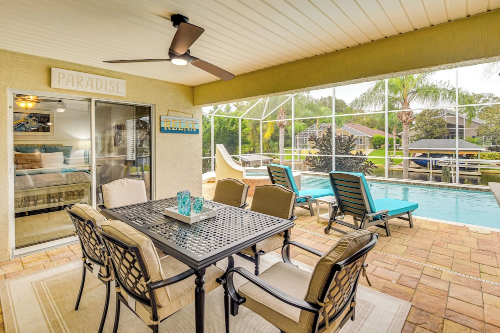 On-site Canal Access: Luxe Home in Palm Coast!