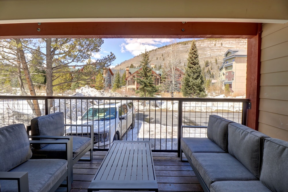 Peaceful Forested Location Next to River, Ski-In Ski-Out Located in Center Village - LD102 by Redawning