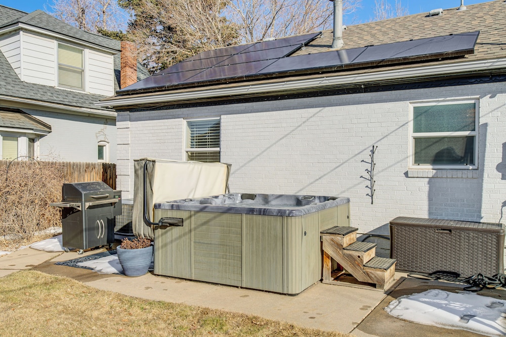 Walk to City Park: Chic Home w/ Hot Tub & Yard