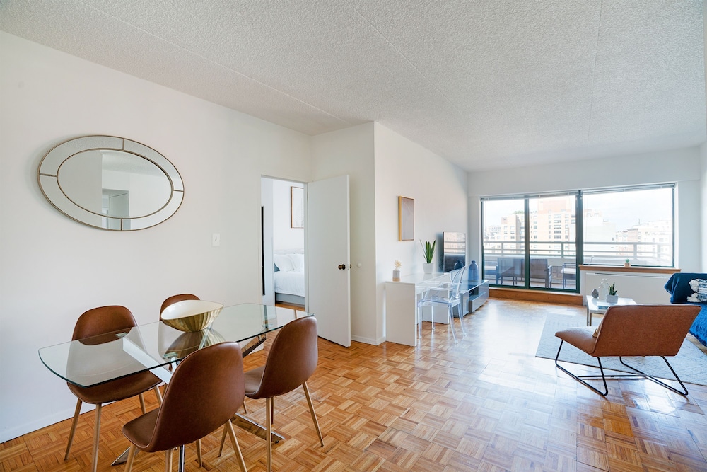 Sunny 3 BR 3 Bath Apt With Large Balcony