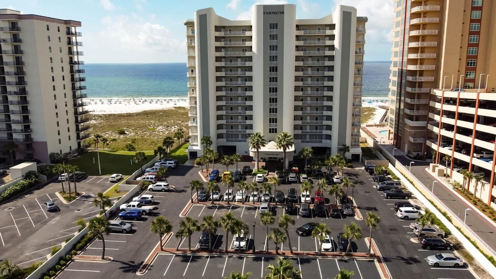 Delightful Beachfront Condo Indoor Outdoor Pool view 3