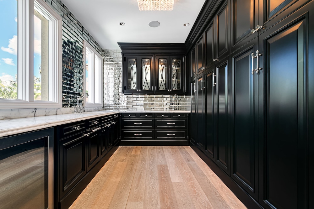 Waterfront Mansion With Game Room Gym Media Room and Guest House
