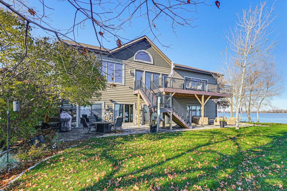Waterfront Home w/ Boat Dock & Deck in Storm Lake!