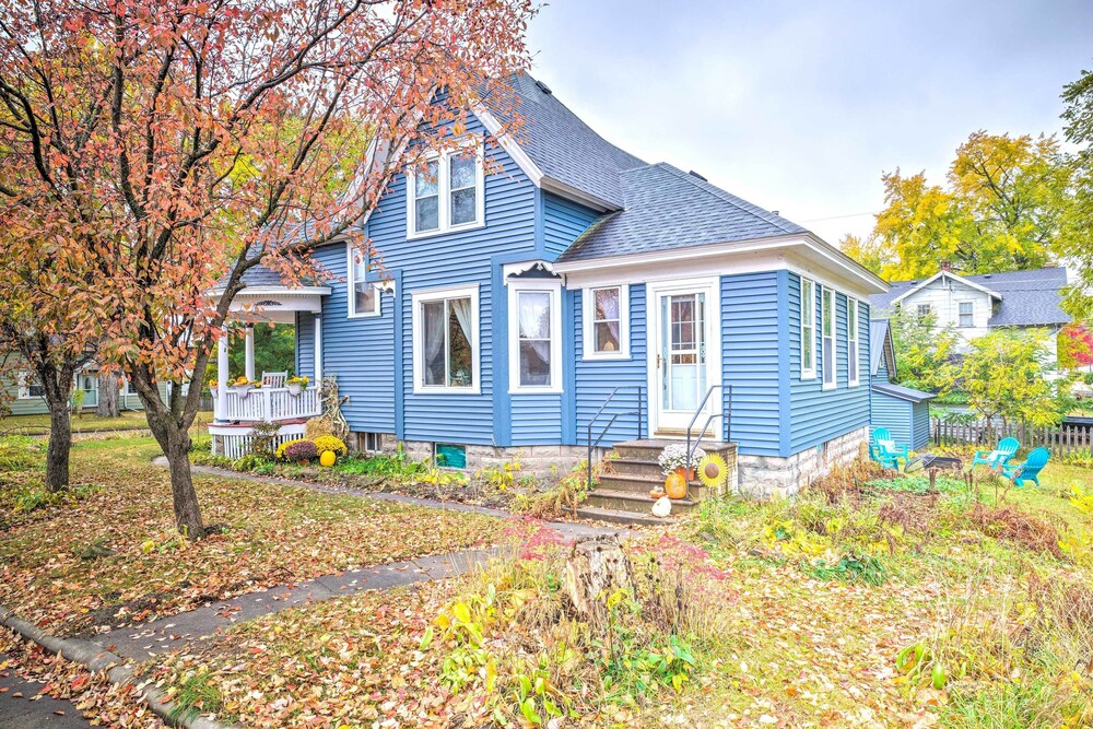 Pet-friendly Osseo Home w/ Fire Pit & Yard!