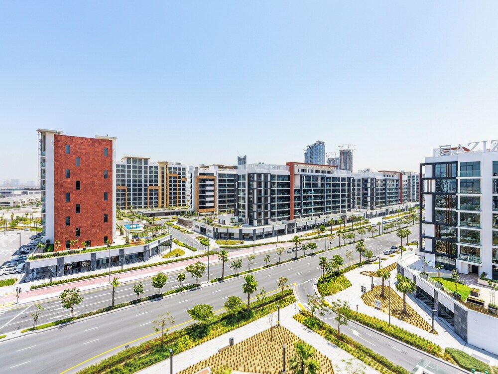 Condo With Burj Khalifa View In City