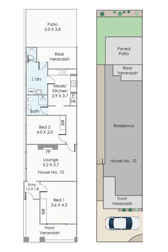 Elegant Art Semi Detached 2-bed Home