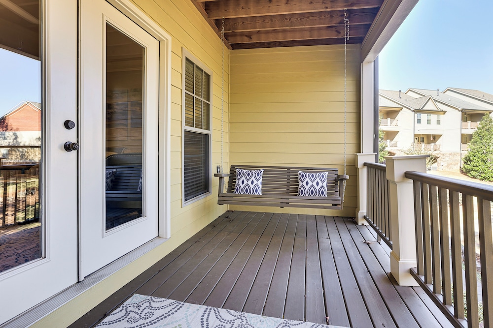 Private Patio, Decks: Waterfront Eatonton Townhome