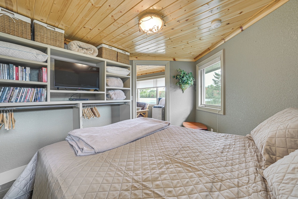 Lakefront Gem w/ Private Dock & Yard in Charlevoix