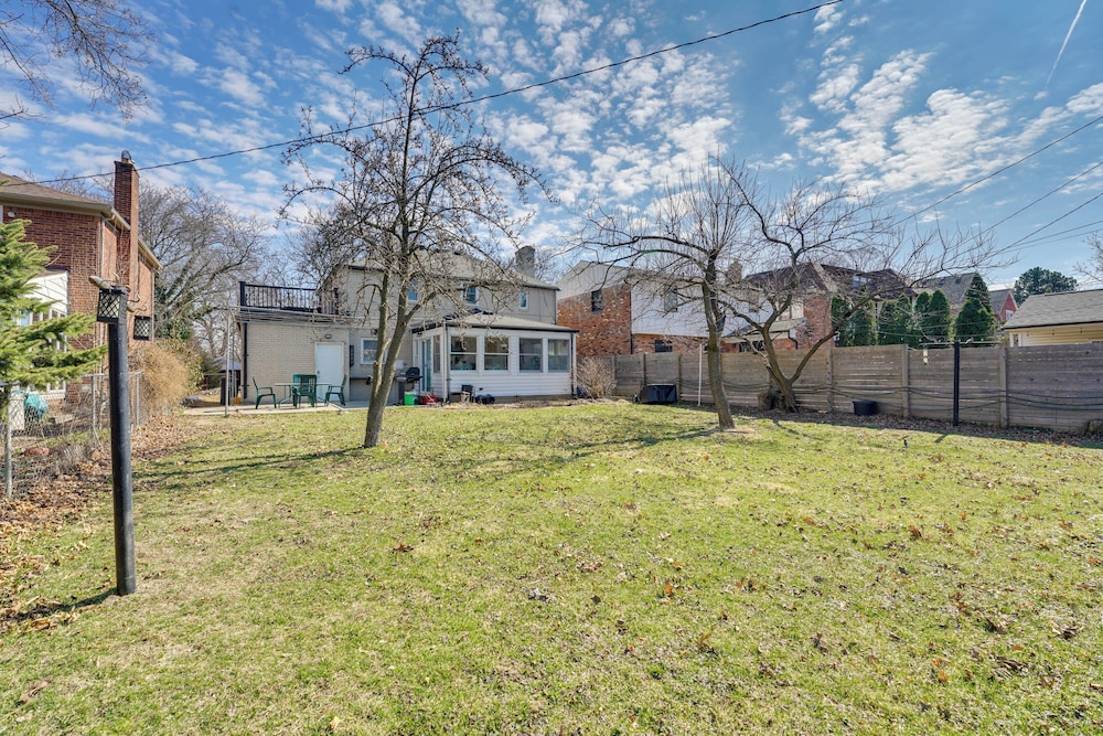 Walk to Detroit Zoo: Home w/ Sunroom & Patio!