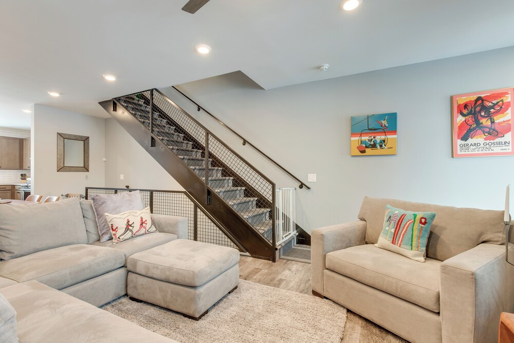 Rooftop Hot Tub + Views: Townhome in Winter Park