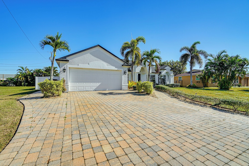 4 Mi to Beach: Home w/ Patio in Cape Coral!