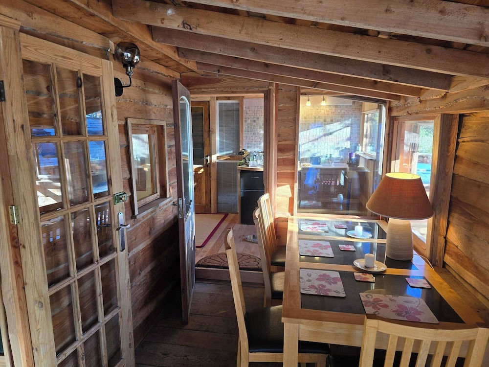 Luxury Welsh Wooden Cabin