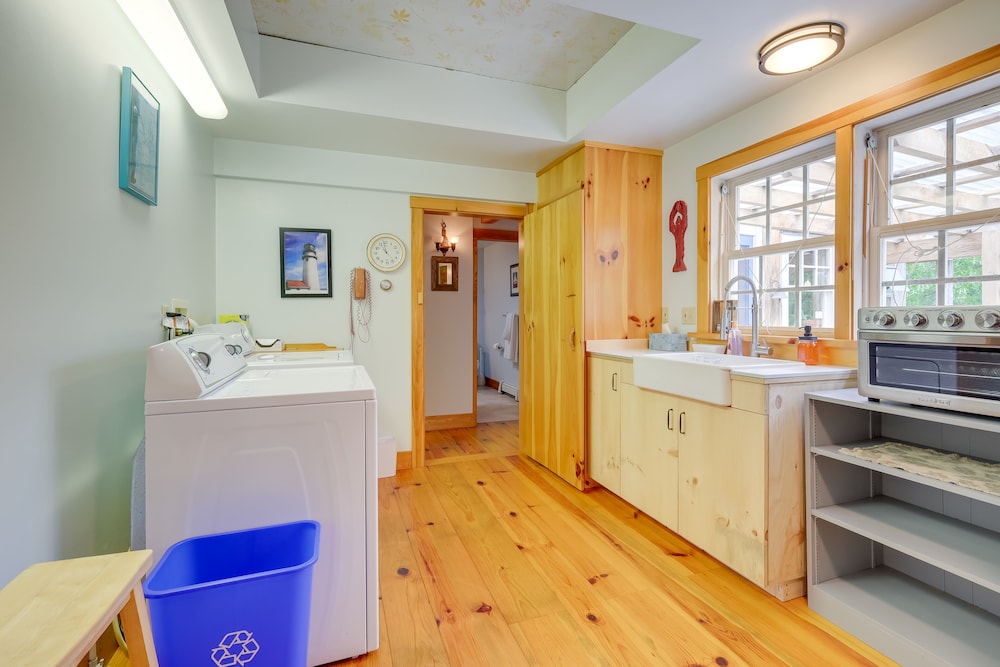 Yard & Fire Pit: Unique Cape Cod Home in Brewster