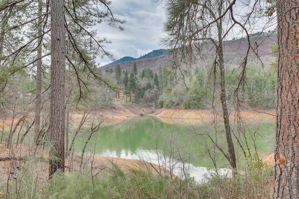 Charming Lakehead Cabin: Walk to Shasta Lake!