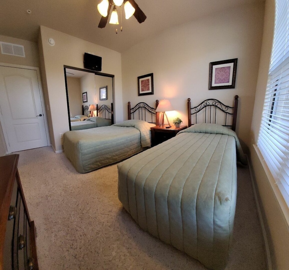 Bp122cp Mediterranean-style Condo 9 Miles To Disney World 3 Bedroom Condo