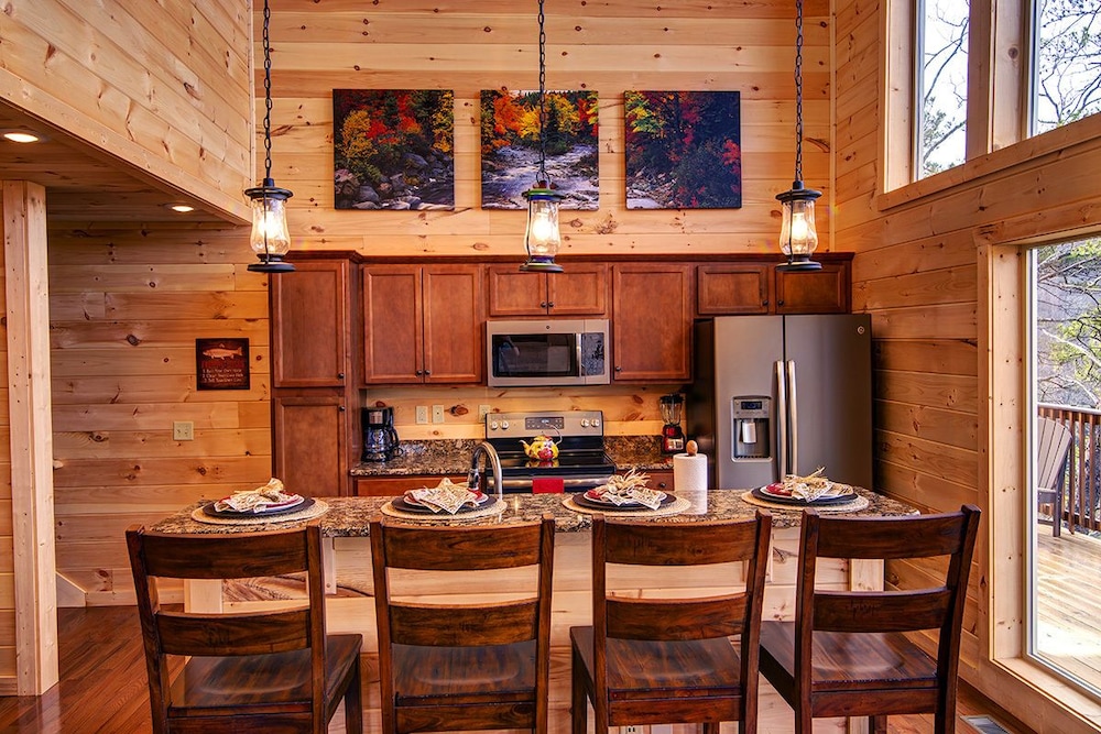 A River Runs Through It - 3 Bedrooms, 3 Baths, Sleeps 12 Cabin by RedAwning
