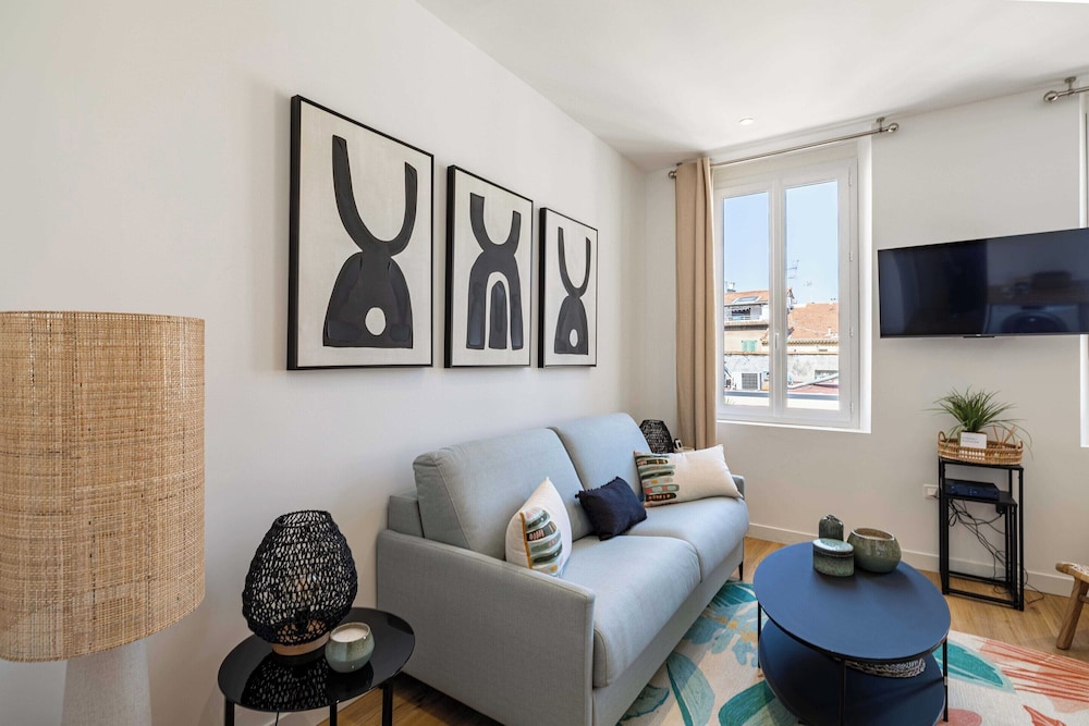 Cosy Flat 100m From the Beach - Carre D'or - 1br/2p