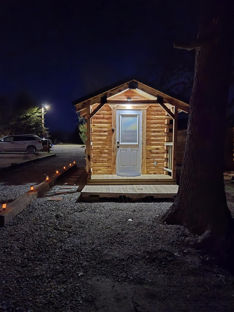 #3 - Amish Built Log Cabin Fishing Hunting Camping Cabin