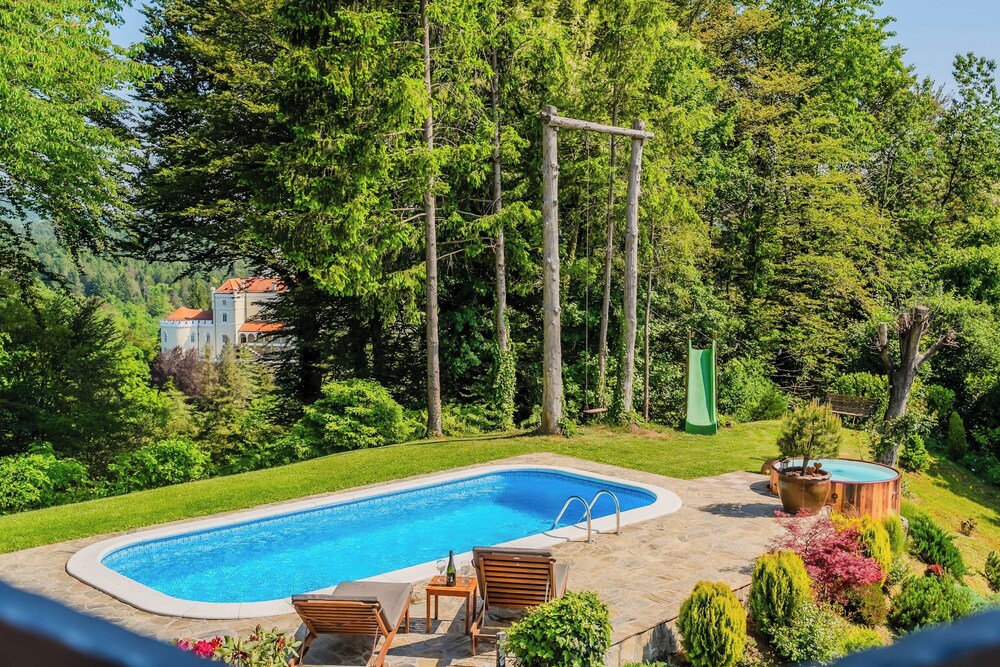 Castle View Haven With Wellness And Pool