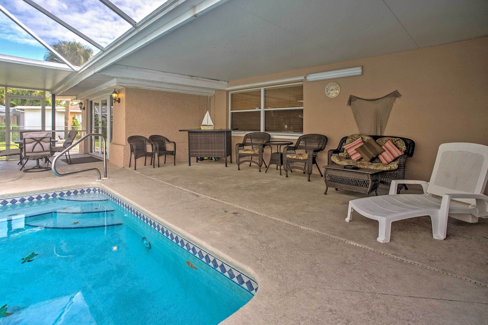 Tropical Cape Coral Home w/ Private Dock on Canal!