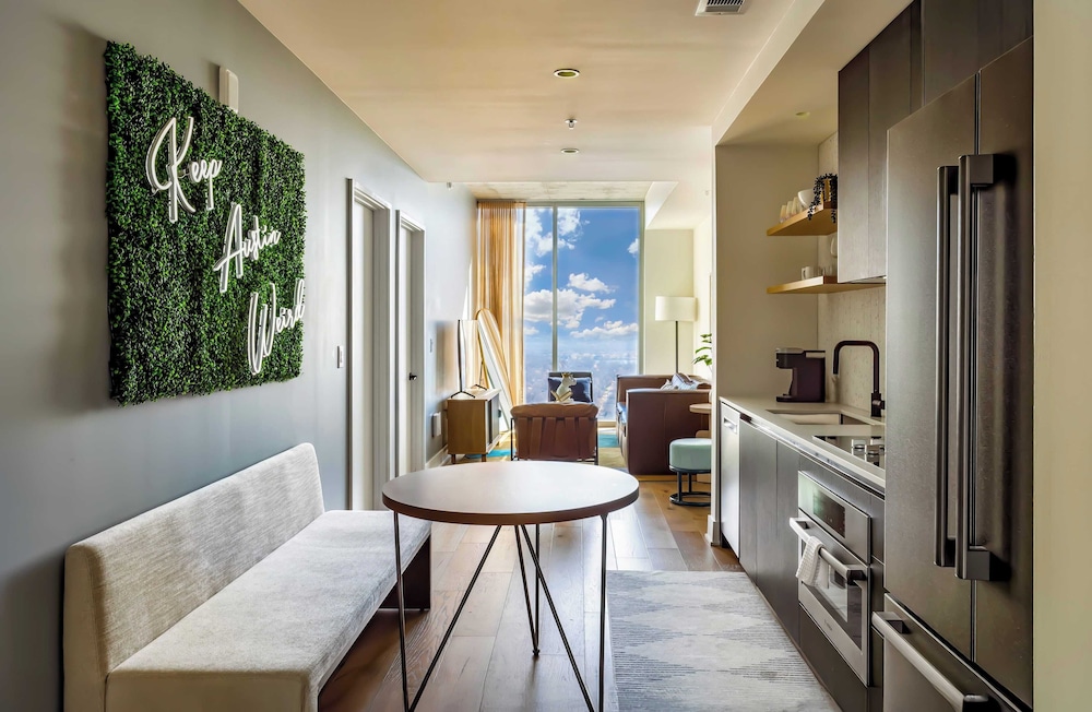 Sleeps 34! 11 Condos in New Austin High Rise w/ Rooftop Pool, Gym, Yoga Studio