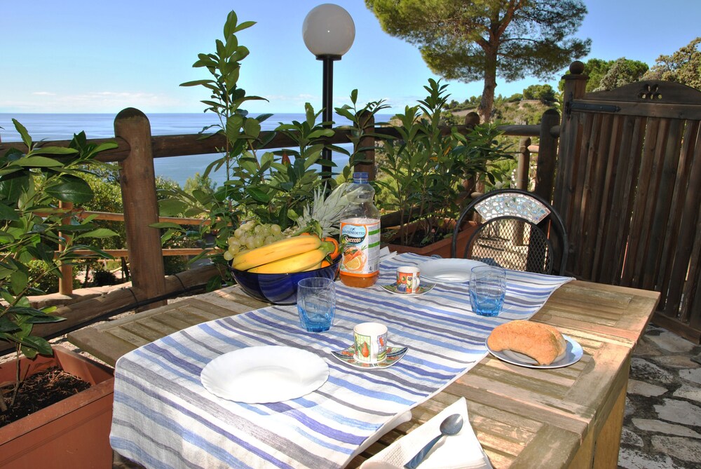 Semidetached House With Terrace Overlooking the sea view 4