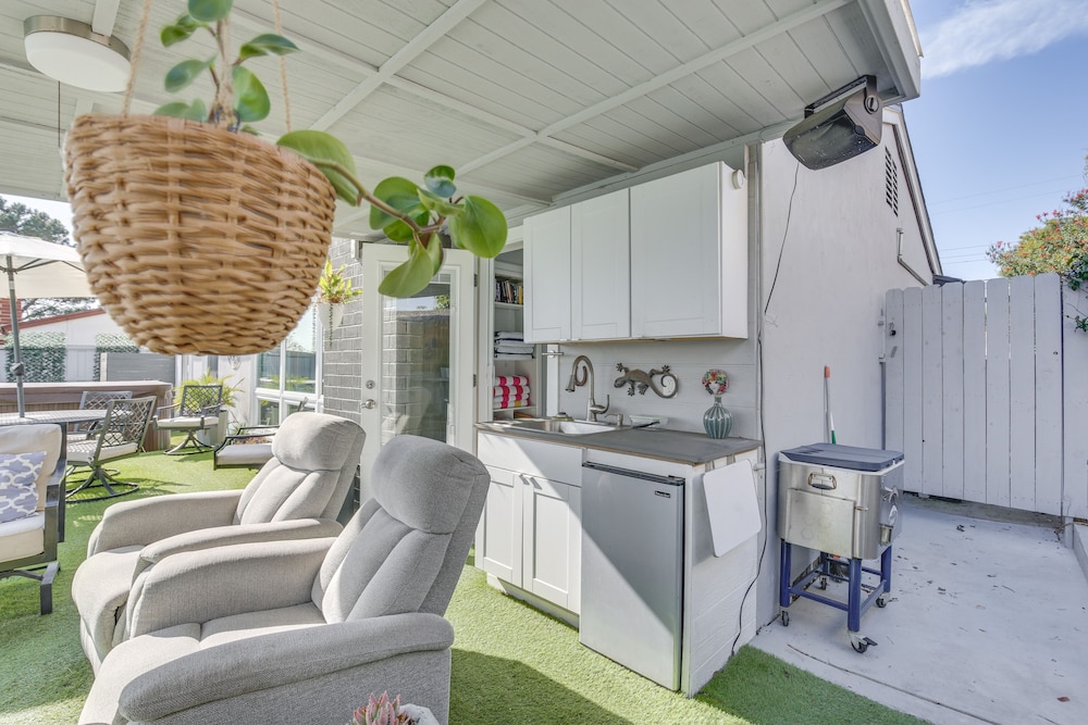 San Diego Hideaway w/ Private Backyard Oasis!