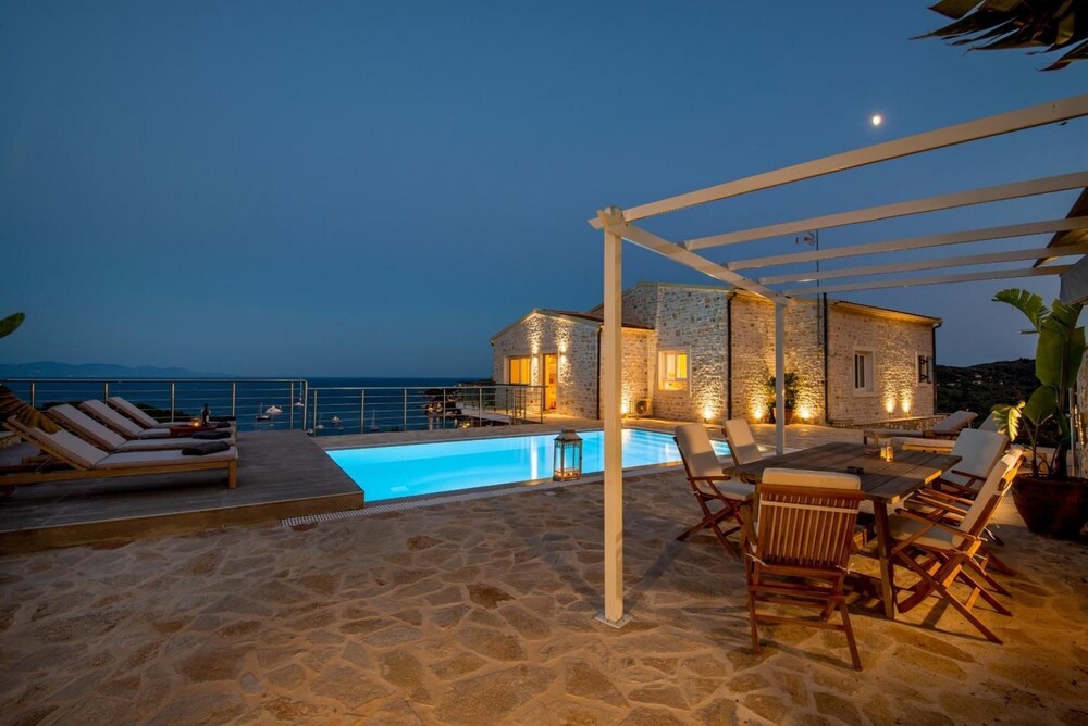 Above Blu Villa in Gaios view 3