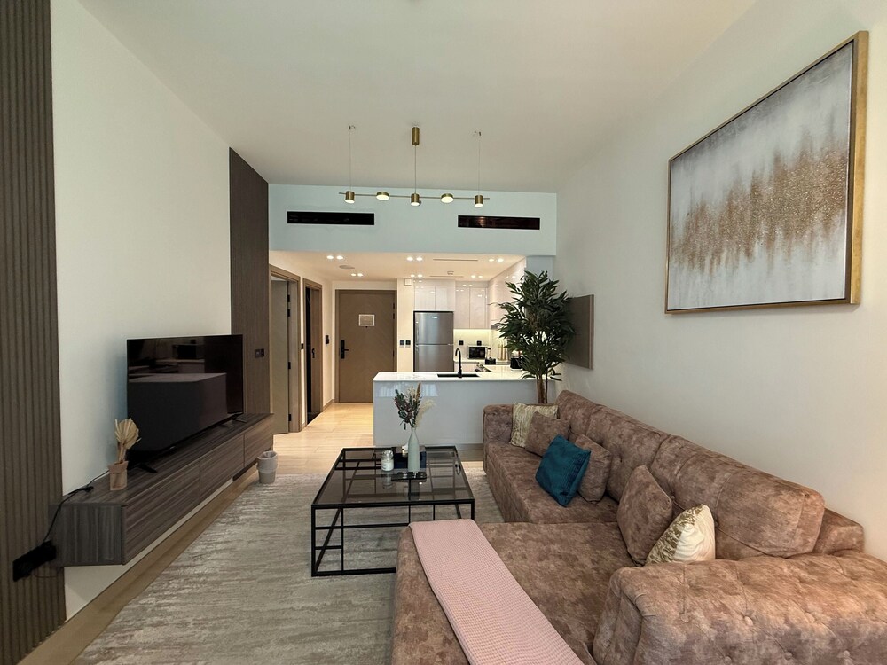 Manzil-1BR in JVC with Pool View