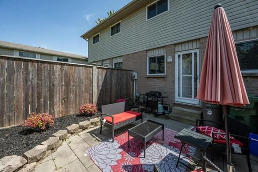 outdoor bbq area